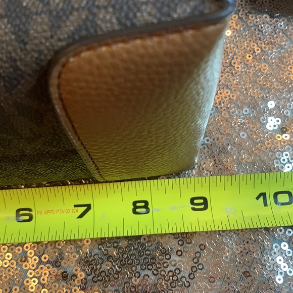 Michael Kors Mercer Medium Messenger Brown NEW - Picture 5 of 12